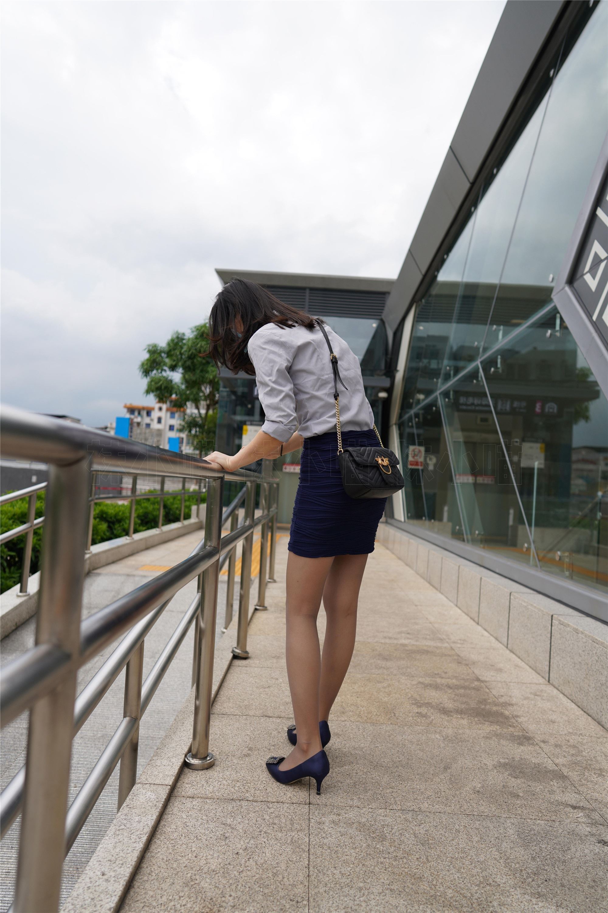 KittyWawa袜小喵  KT187《地铁偶遇》